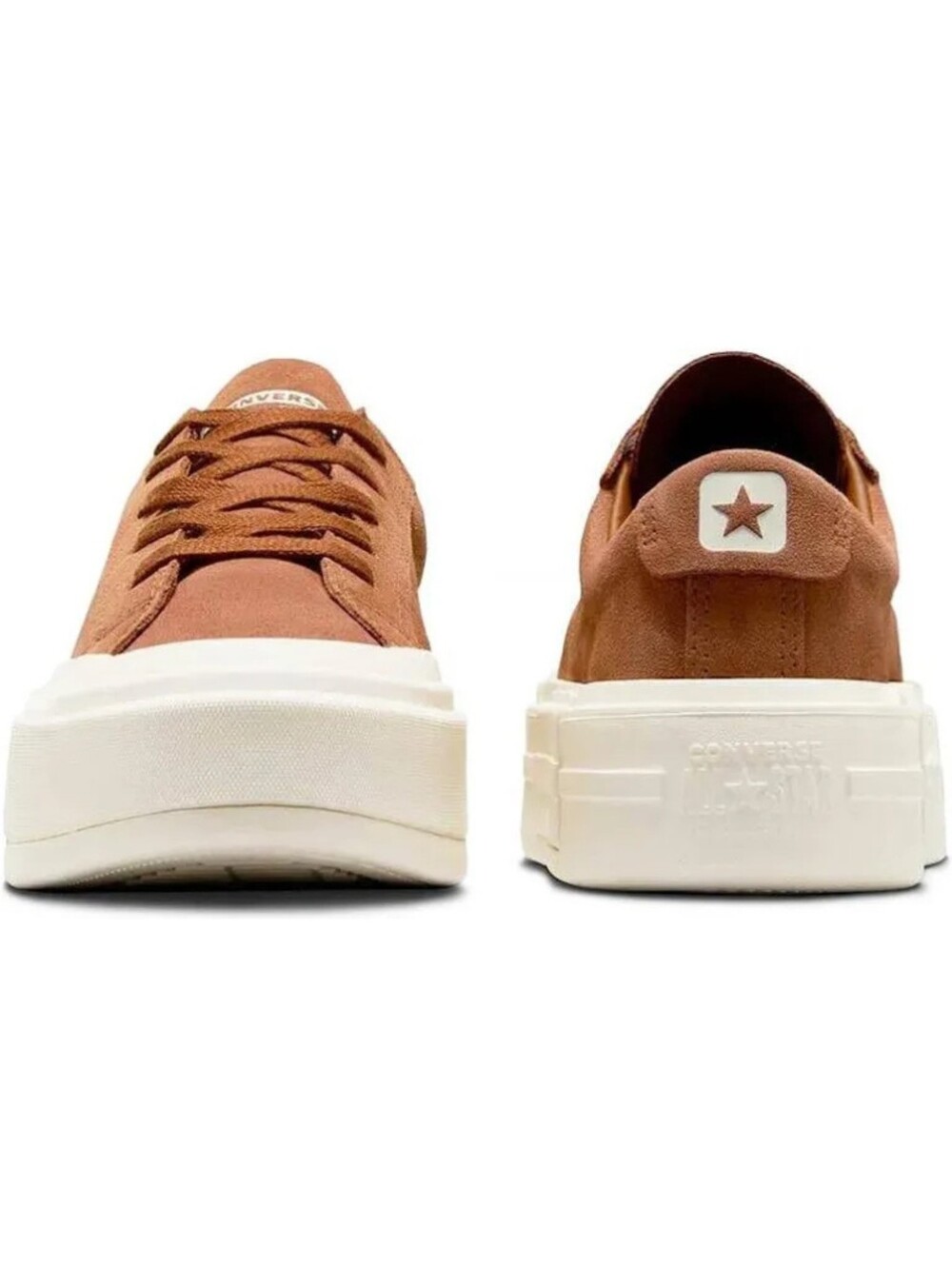 RARE Converse Cruise Low Warm Tan Suede Platform W6.5/M5 - Picture 3 of 7